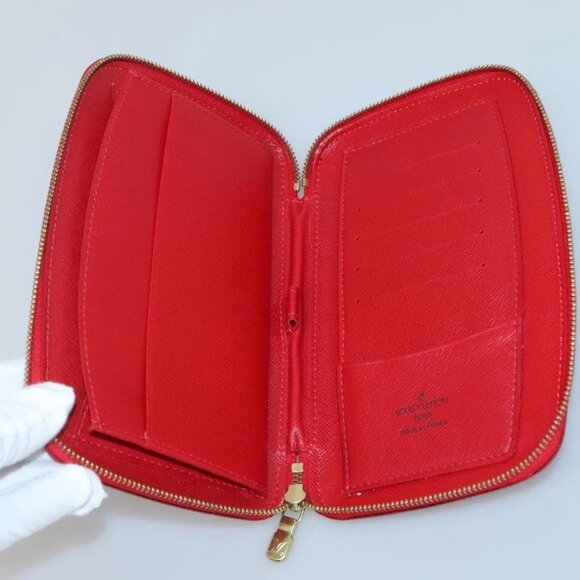 LOUIS VUITTON Epi Agenda Geod Wallet Red - Picture 10 of 16